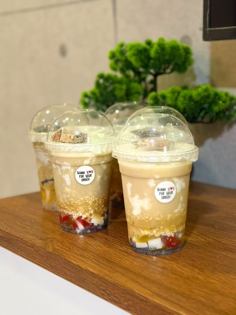 Oat Layered Fruit Cups